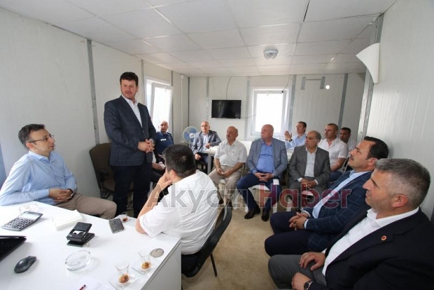 Akyazı TSO TOBB ortaokulu temeli törenle atıldı
