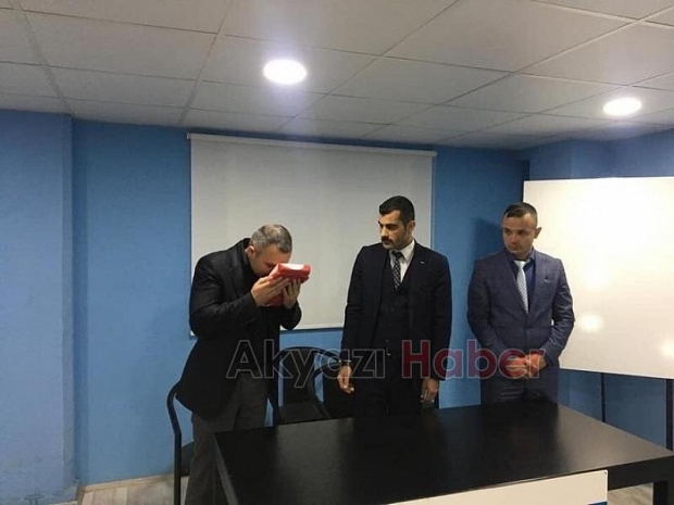 Akyazı Ülkü Ocakları İlçe Başkanlığında Devir Teslim