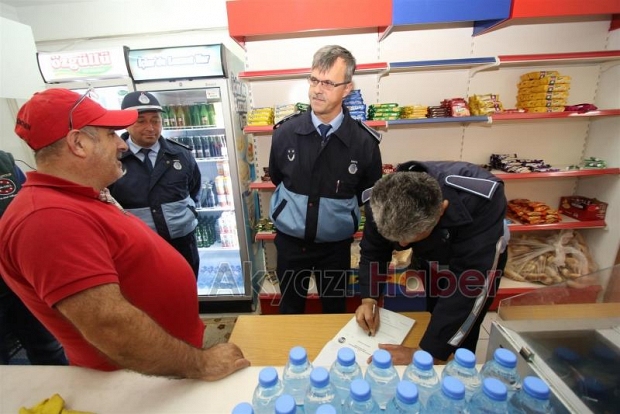AKYAZI ZABITASINDAN OKUL KANTİNLERİNE DENETİM