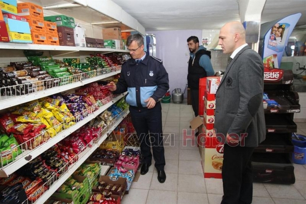AKYAZI ZABITASINDAN OKUL KANTİNLERİNE DENETİM