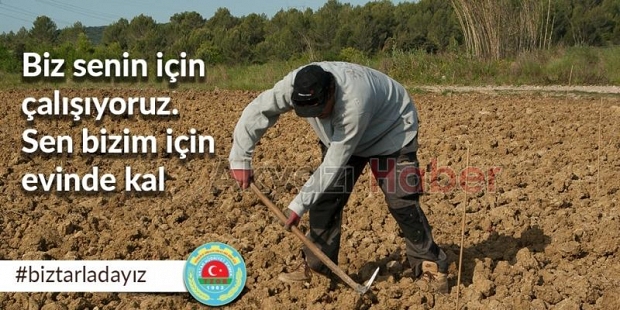 Türkiye Zıraat Odasından Evde Kal Çağrısı