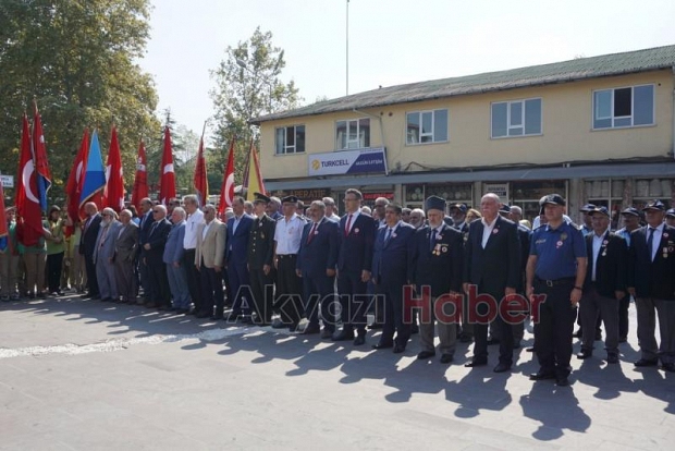 Akyazıda 19 Eylül Gaziler Günü kutlandı