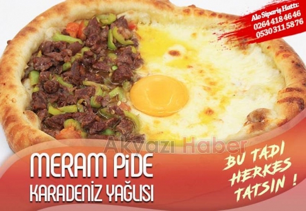 Akyazıda böyle pide böyle lezzet yok