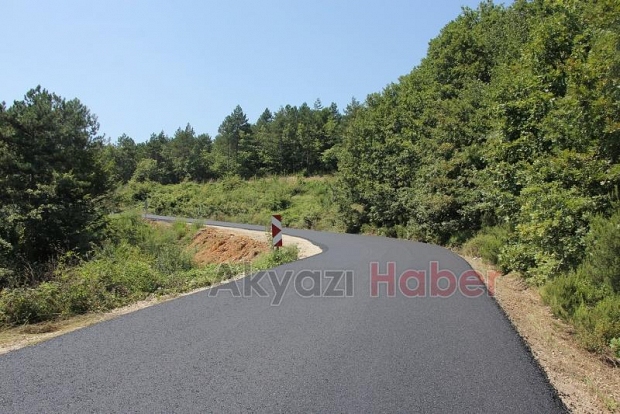 Akyazıda İki Mahalle Yolu Yenileniyor