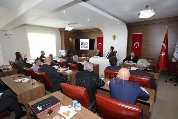 AKYAZIDA İSTİŞARE TOPLANTISI GERÇEKLEŞTİRDİ