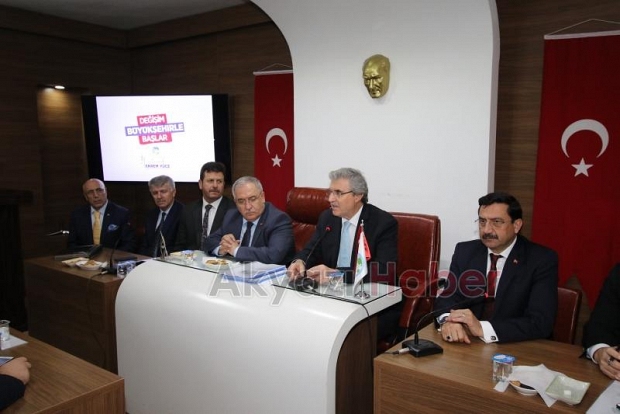 AKYAZIDA İSTİŞARE TOPLANTISI GERÇEKLEŞTİRDİ