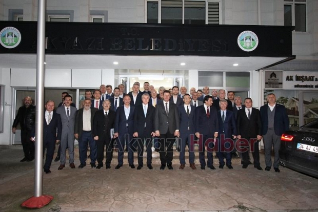 AKYAZIDA İSTİŞARE TOPLANTISI GERÇEKLEŞTİRDİ