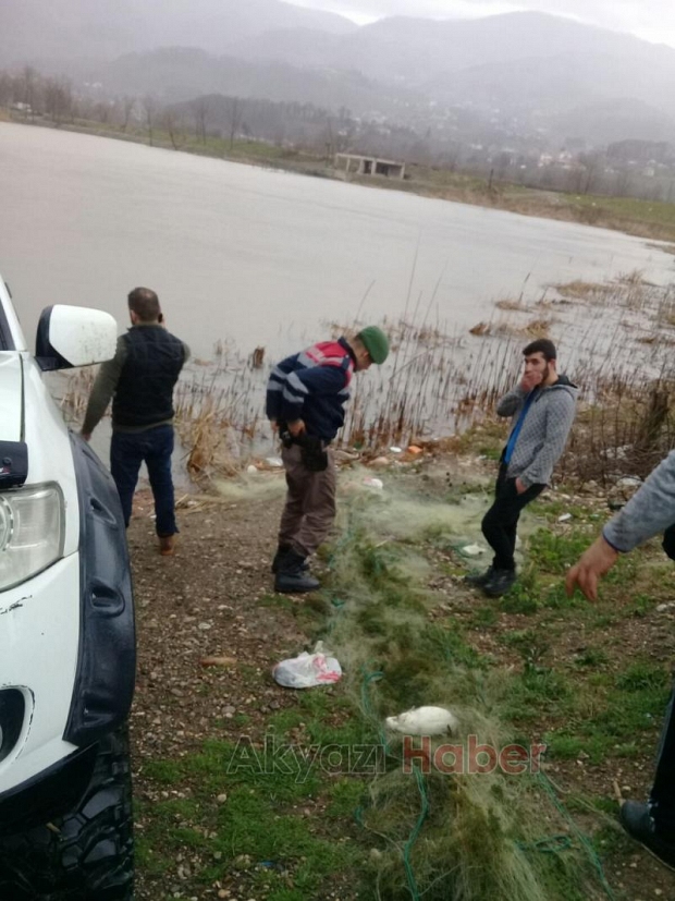 Akyazı’da Kaçak Avcılara Jandarma Dur Dedi