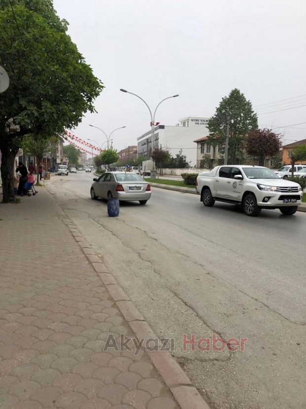 Akyazı’da ki İnsansız Araçlara Dikkat