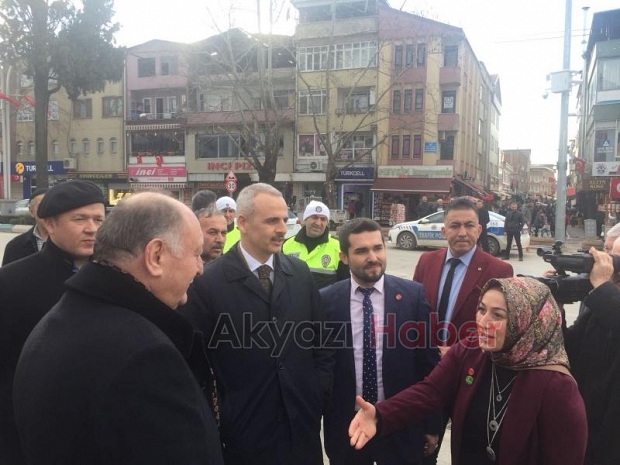   Akyazı’da Mehmetçiğe Destek Yürüyüşü Düzenlendi