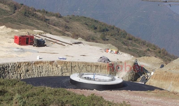 Akyazıda rüzgardan elektrik üretilecek