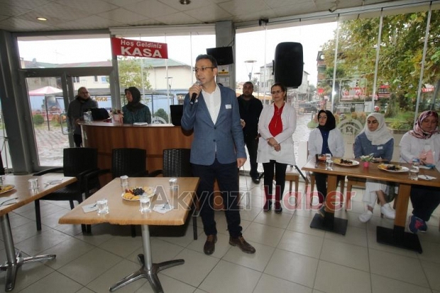 Akyazıda sağlıklı yaşam için yürüdüler