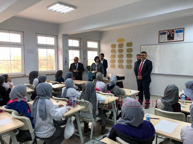 Akyazıda TIMSS sınavı yapıldı