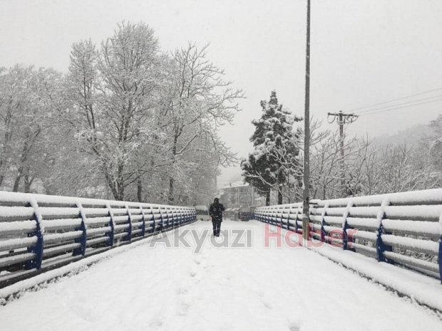 Akyazıdan Kar Manzaraları
