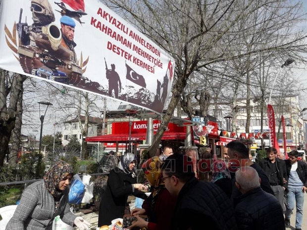 Akyazılı Annelerden Mehmetçik’e Destek