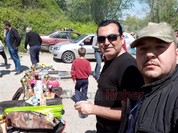 Akyazılı avcılar turna avında birinci oldu