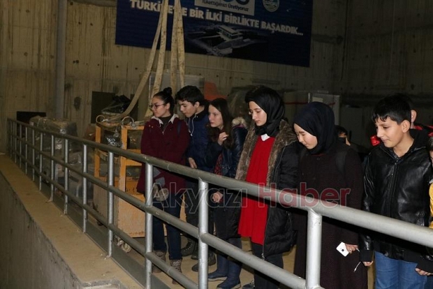 Akyazılı çocuklar SASKİ tesisini gezdi 