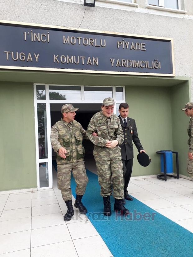   Akyazılı Engellilerin Temsili askerlik heyecanı