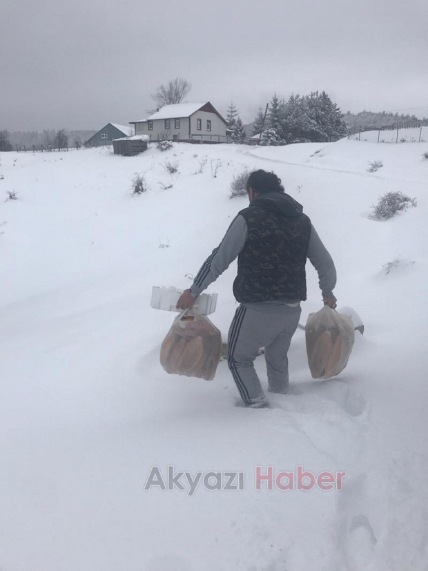 Akyazılı esnaflardan duyarlı davranış