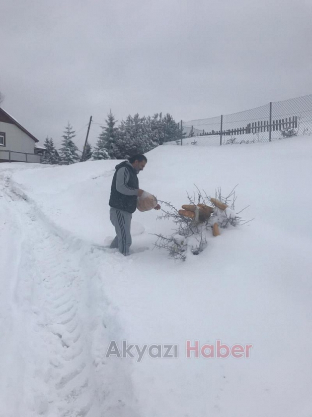 Akyazılı esnaflardan duyarlı davranış