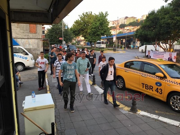 Akyazılı Gençler İstanbulu Gezdi