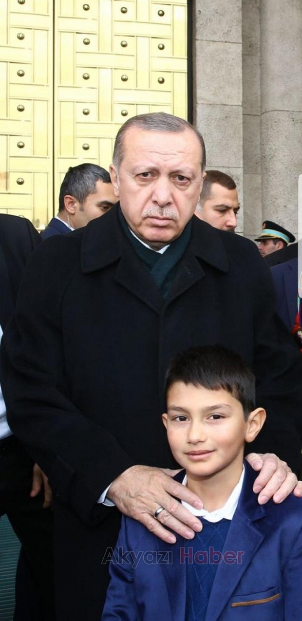 Akyazılı Muhammed Cumhurbaşkanı Erdoğan İle Buluştu