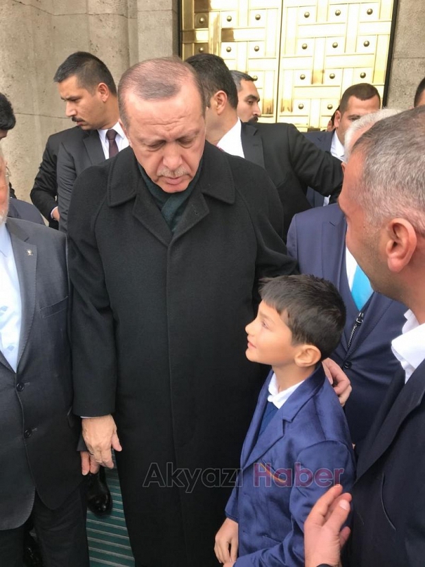 Akyazılı Muhammed Cumhurbaşkanı Erdoğan İle Buluştu