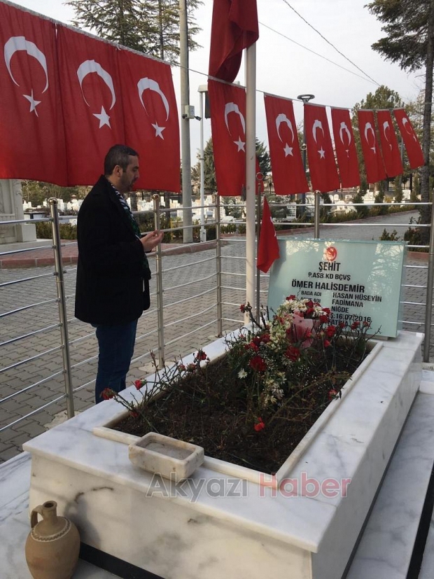 Akyazılı Tatangalardan Ömer Halisdemire ziyaret