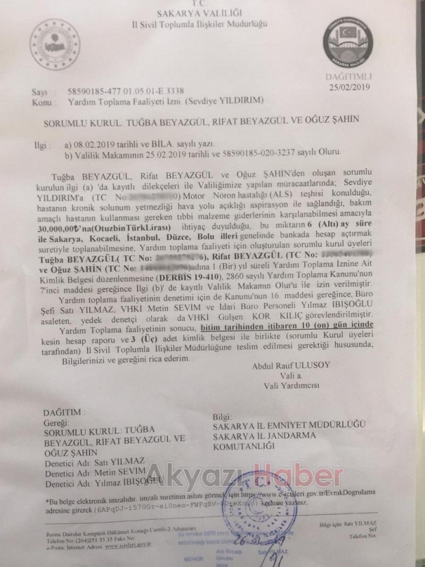 Akyazılı üç çocuk annesi Yardım bekliyor