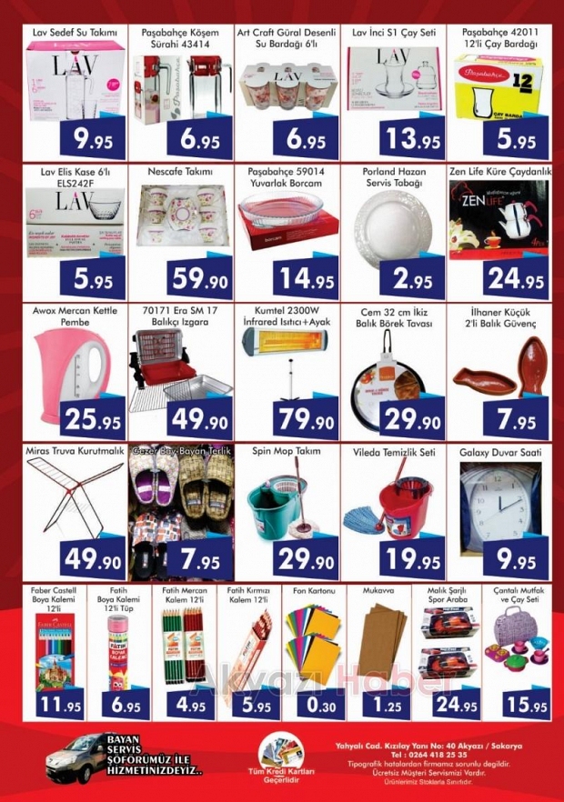 Akyazı’nın Yerli Marketi Çetinkaya AVM