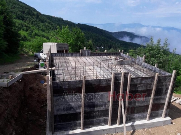 Alaağaç Yaylasına Su Deposu Yapılıyor