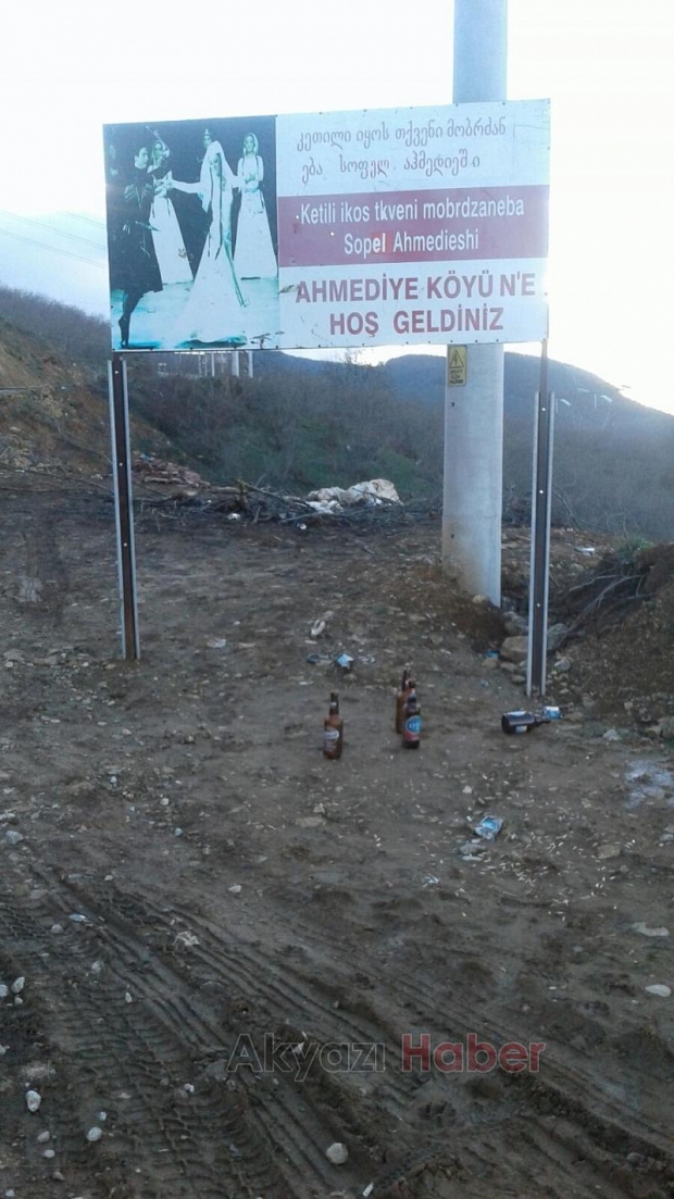 Alkol Şişeleri Çevreyi Kirletiyor