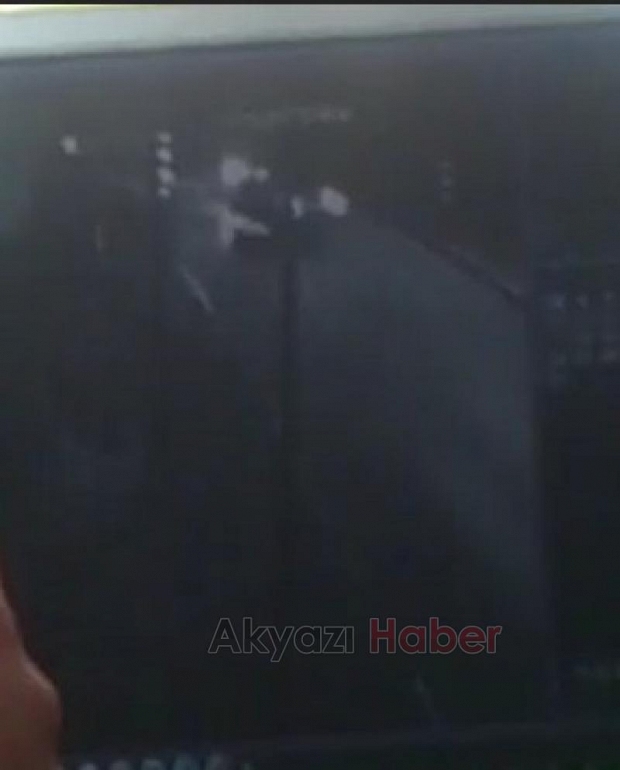 Altındere Köprüsünde Meydana Gelen Kaza Güvenlik Kamerasında