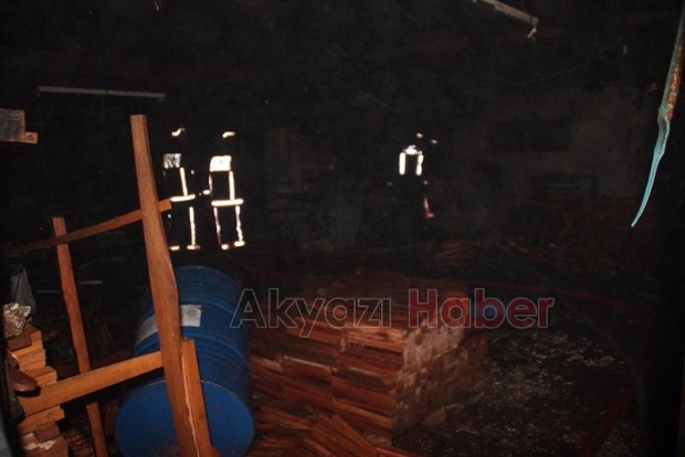 Altındere Mahallesinde Yangın