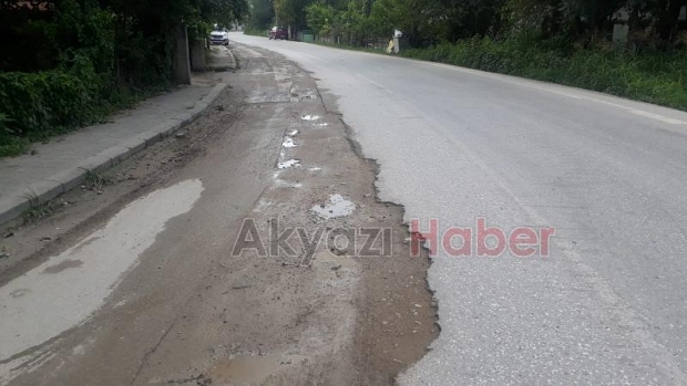 Altındere yolları kazaya davetiye çıkarıyor