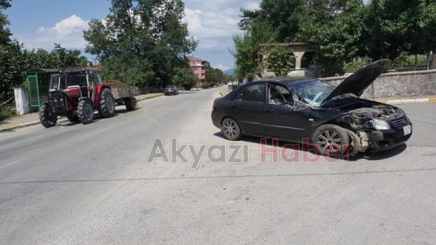 Altındere Yolunda Kaza