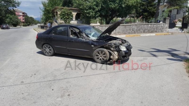 Altındere Yolunda Kaza