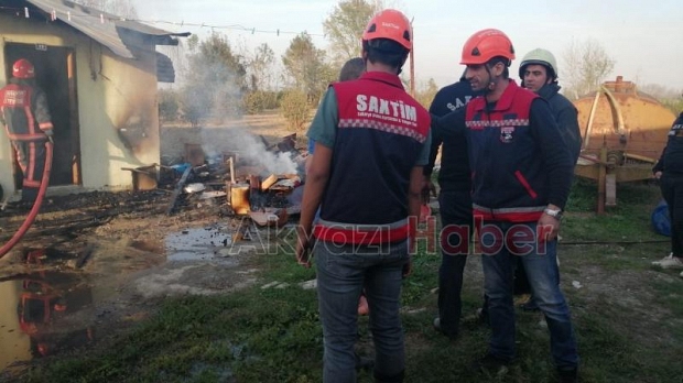 ARDiYEDE ÇIKAN YANGIN KISA SÜREDE SÖNDÜRÜLDÜ