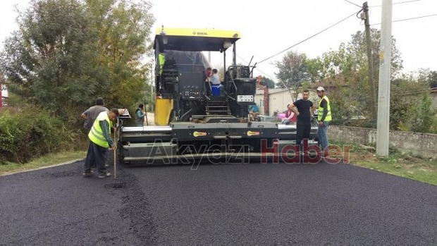 ASFALT EKİPLERİ TÜRKORMANKÖY MAHALLESİNDE