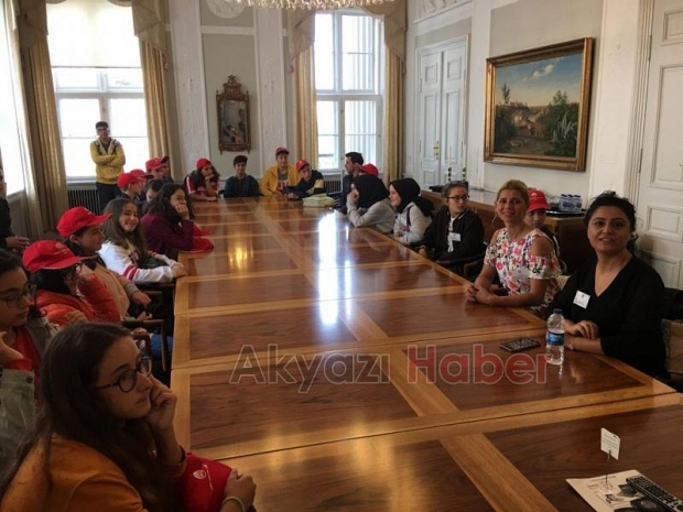 Atatürk Ortaokulu öğrenci ve öğretmenleri Danimarkada
