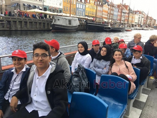 Atatürk Ortaokulu öğrenci ve öğretmenleri Danimarkada