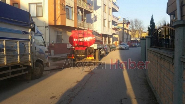 Az Kalsın Kamyon Alev Alıyordu