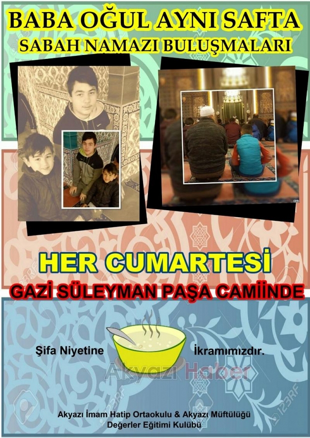 BABA OĞUL AYNI SAFTA ETKİNLİĞİNE DAVET