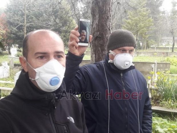 BABASININ CENAZESİNE KATILAMADI