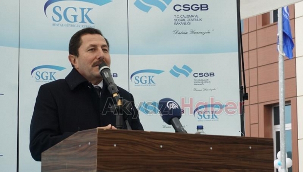 Bakan Fakıbaba, Sgk Hizmet Binası Açılışına Katıldı