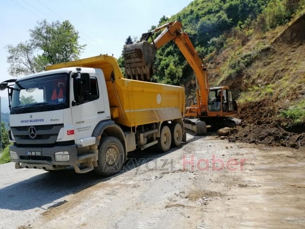BALLIKAYA TAŞBURUN YOLU GENİŞLİYOR