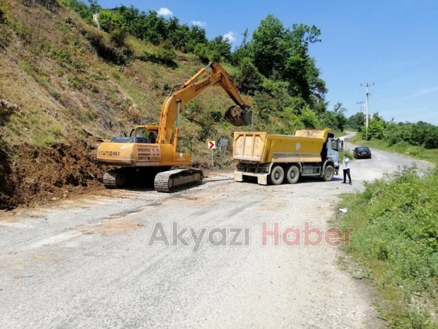 BALLIKAYA TAŞBURUN YOLU GENİŞLİYOR