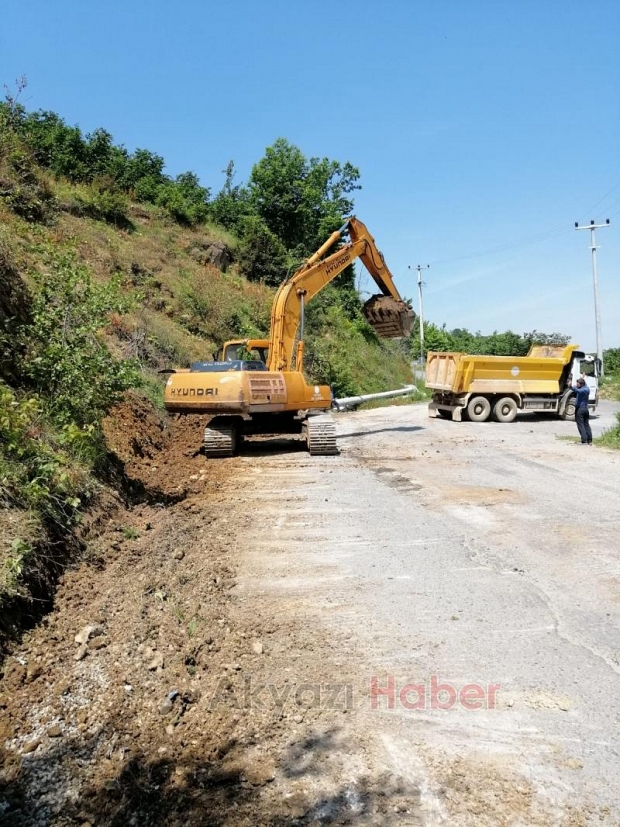 BALLIKAYA TAŞBURUN YOLU GENİŞLİYOR