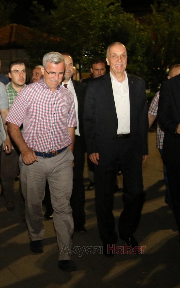 Başkan Akcandan  Ergün Atalaya destek 