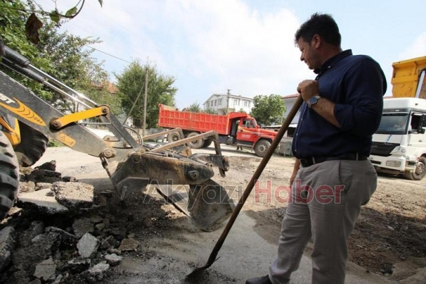 BAŞKAN SOYKAN DAN ASFALT ATAĞI